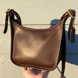 Authentic Vintage Coach Mahogany Janice Legacy Bag #9950